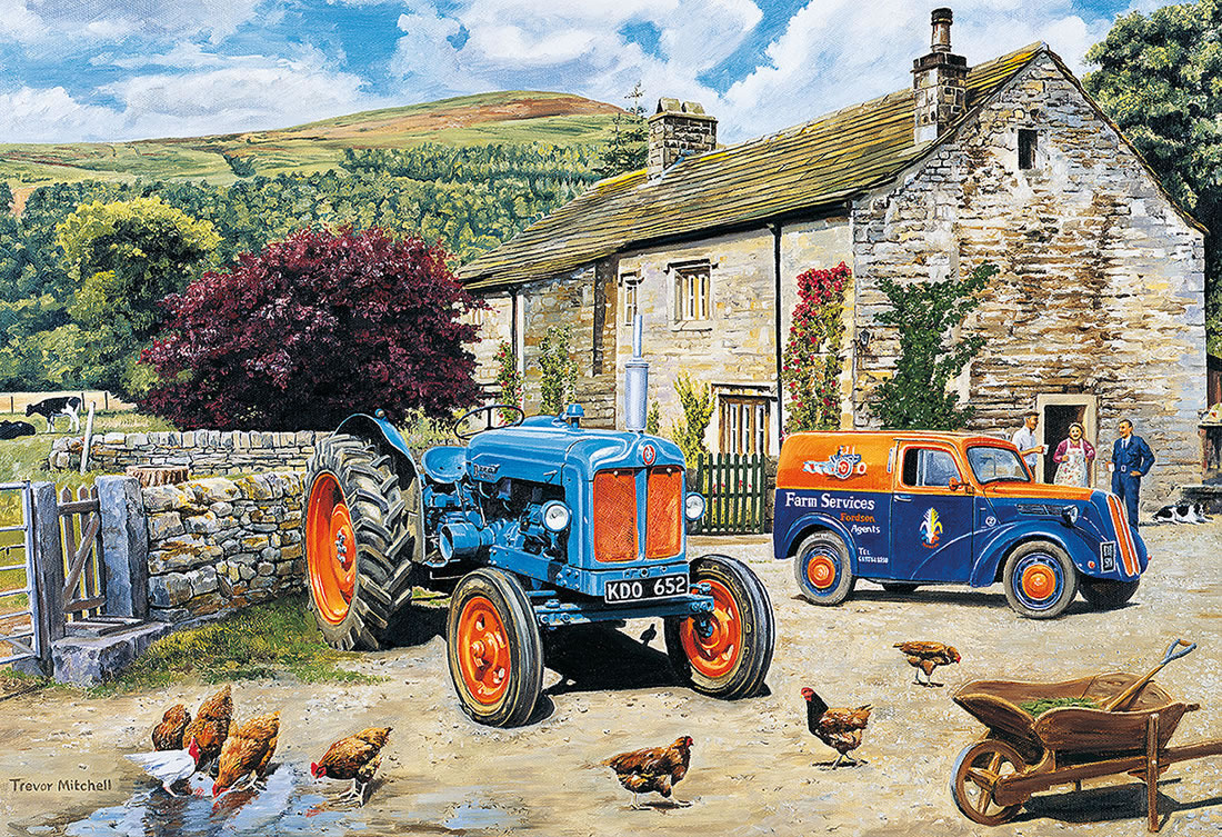 The New Major 100 XXL jigsaw puzzle by Trevor Mitchell