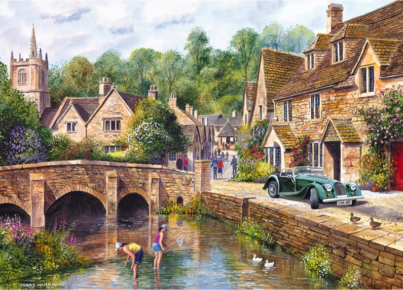 Jigsaw Puzzles Puzzle Games NEW G6214 GIBSONS CROMER 1000 PIECE JIGSAW ...